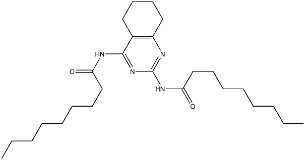 N,N'-[(5,6,7,8-Tetrahydroquinazoline)-2,4-diyl]bis(nonanamide)