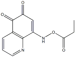  8-[(Propionyloxy)amino]quinoline-5,6-dione