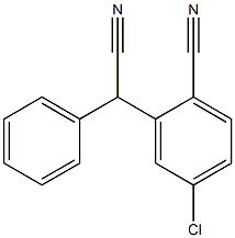 (2-Cyano-5-chlorophenyl)(phenyl)acetonitrile
