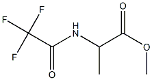 2-(Trifluoroacetylamino)propionic acid methyl ester Structure