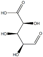 (2S,3R,4S)-2,3,4-Trihydroxy-5-oxopentanoic acid Struktur
