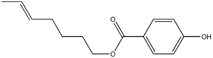 4-Hydroxybenzoic acid 5-heptenyl ester