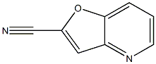 フロ[3,2-b]ピリジン-2-カルボニトリル 化学構造式