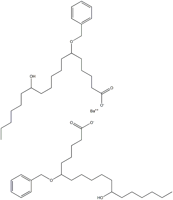  Bis(6-benzyloxy-12-hydroxystearic acid)barium salt