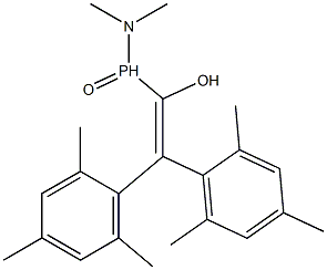 2,2-Dimesityl-1-[(dimethylamino)phosphinyl]ethen-1-ol