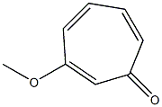 3-Methoxy-2,4,6-cycloheptatrien-1-one,,结构式