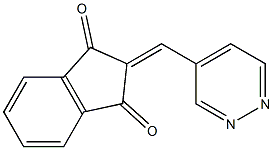  2-(4-Pyridazinylmethylene)indane-1,3-dione