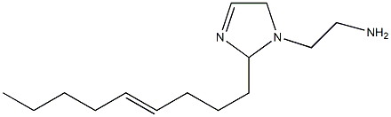 1-(2-アミノエチル)-2-(4-ノネニル)-3-イミダゾリン 化学構造式