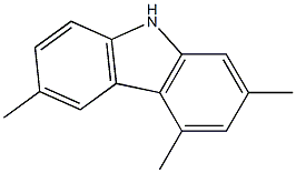2,4,6-Trimethyl-9H-carbazole,,结构式