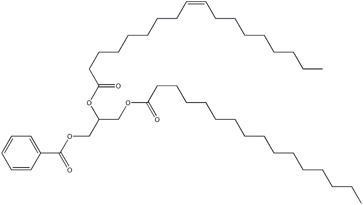 Glycerin 1-palmitate 2-oleate 3-benzoate