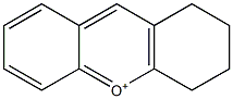 1,2,3,4-Tetrahydroxanthylium Struktur