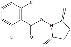 2,6-Dichlorobenzoic acid succinimidyl ester Struktur