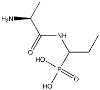 1-(L-Alanylamino)propylphosphonic acid,,结构式