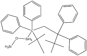 1,3-Di(tert-butyl)-1,1,3,3-tetraphenylpropanedisiloxane Structure