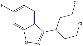 3-(1,5-dichloropentan-3-yl)-6-fluorobenzo[d]isoxazole Structure