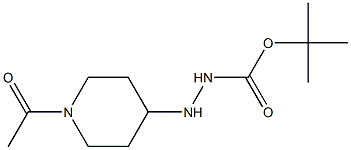 TERT-BUTYL 2-(1-ACETYLPIPERIDIN-4-YL)HYDRAZINECARBOXYLATE