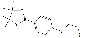 2-(4-(2,2-DIFLUOROETHYLTHIO)PHENYL)-4,4,5,5-TETRAMETHYL-1,3,2-DIOXABOROLANE