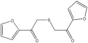 1-FURAN-2-YL-2-(2-FURAN-2-YL-2-OXO-ETHYLSULFANYL)-ETHANONE 结构式