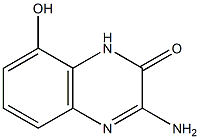 3-Amino-8-hydroxy-2(1H)-quinoxalinone Structure