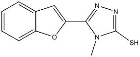 5-Benzofuran-2-yl-4-methyl-4H-[1,2,4]triazole-3-thiol