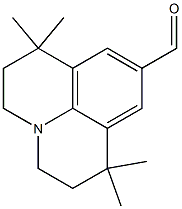 1,1,7,7-tetramethyljulolidine-9-carbaldehyde Struktur