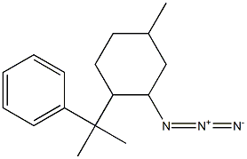 (+)-8-Phenylneomenthyl azide 化学構造式