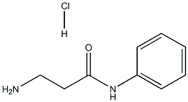 3-Amino-N-phenylpropanamide hydrochloride Structure