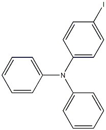 4-碘三苯胺, , 结构式