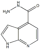 1H-pyrrolo[2,3-b]pyridine-4-carbohydrazide Structure