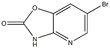 6-Bromooxazolo[4,5-b]pyridin-2(3H)-one 结构式