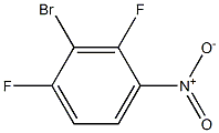 2-Bromo-1,3-difluoro-4-nitrobenzene 结构式