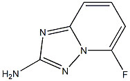 2-Amino-5-fluoro[1,2,4]triazolo[1,5-a]pyridine 结构式