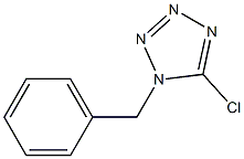 1-benzyl-5-chloro-1H-tetrazole Structure