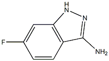 3-氨基-6-氟-1H-吲唑, , 结构式