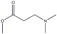 3-(二甲氨基)丙酸甲酯 结构式