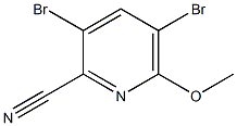 2-Cyano-3,5-dibromo-6-methoxypyridine|