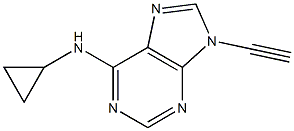 Cyclopropyl-(9-ethynyl-9H-purin-6-yl)amine