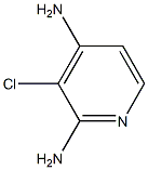 3-Chloro-2,4-diaminopyridine Struktur