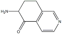 6-amino-7,8-dihydroisoquinolin-5(6H)-one Struktur