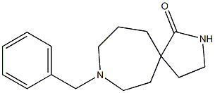 8-benzyl-2,8-diazaspiro[4.6]undecan-1-one Struktur