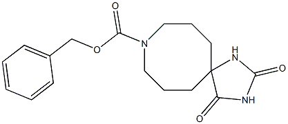 2,4-二氧代-1,3,9-三氮杂螺[4,7]十二烷-9-甲酸苄酯