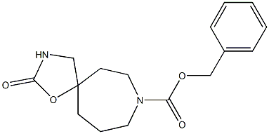 benzyl 2-oxo-1-oxa-3,8-diazaspiro[4.6]undecane-8-carboxylate Structure