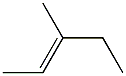 2,1-dimethyl-butene-2 Structure