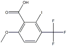 2-iodo-6-methoxy-3-(trifluoromethyl)benzoic acid|