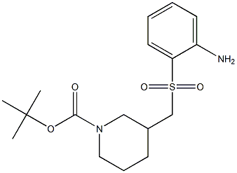 3-(2-Amino-benzenesulfonylmethyl)-piperidine-1-carboxylic acid tert-butyl ester