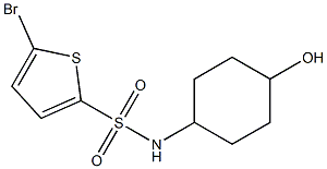 5-bromo-N-((1r,4r)-4-hydroxycyclohexyl)thiophene-2-sulfonamide