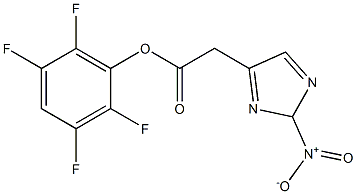  2,3,5,6-tetrafluorophenyl 2-(2-nitro-2H-imidazol-4-yl)acetate