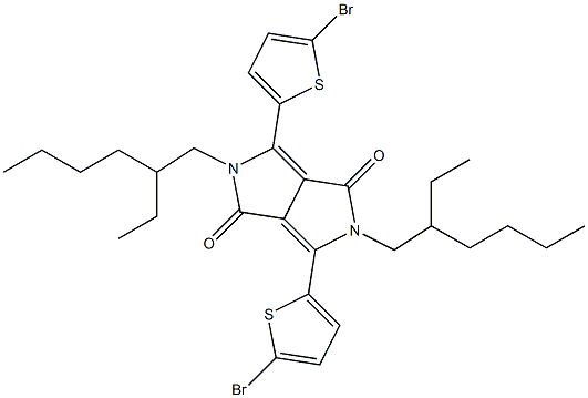  3,6-bis(5-bromothiophen-2-yl)-2,5-bis(2-ethylhexyl)pyrrolo[3,4-c]pyrrole-1,4(2H,5H)-dione