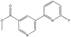 methyl 5-(6-fluoropyridin-2-yl)pyridine-3-carboxylate|