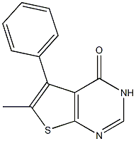 6-Methyl-5-phenylthieno[2,3-d]pyriMidin-4-one, 97%